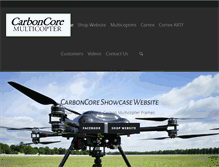 Tablet Screenshot of carboncore.com